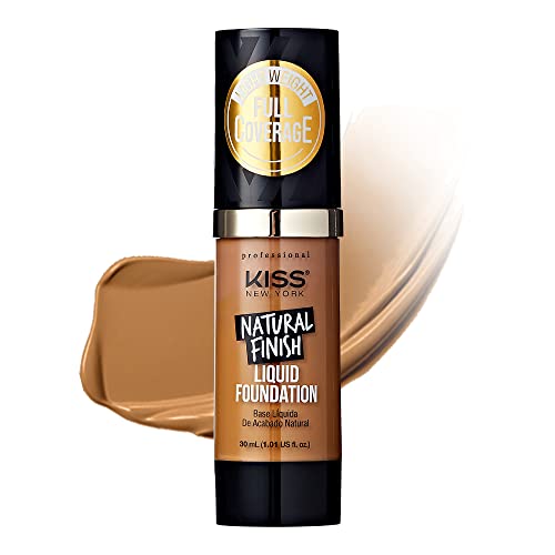 Kiss Liquid Foundation - Lightweight Hydrating Velvet Finish