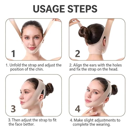 V-Line Face Lift Chin Strap for Double Chin & Jawline