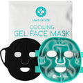 Cooling Gel Face Mask with Lycra Cover & Storage Pouch