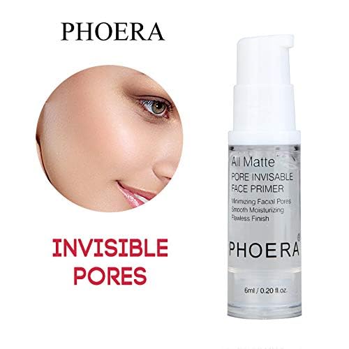 2 Pack PHOERA Mattifying Face Primer - Pore Minimizing Makeup Base
