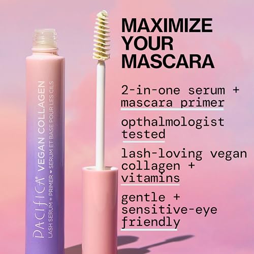 Pacifica Vegan Collagen Lash Serum & Clear Mascara Primer