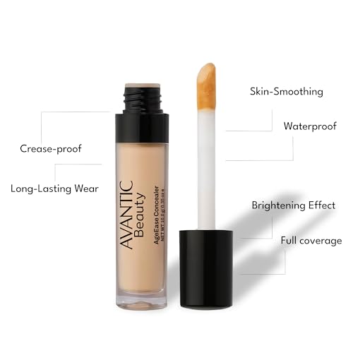 Avantic Under Eye Concealer for Older Women, 16-Hour Full Coverage