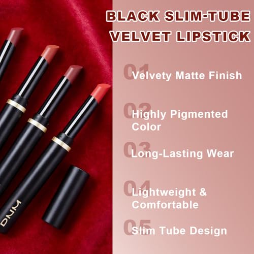 Cranberry Red Velvet Matte Lipstick | Waterproof Long-Lasting