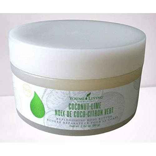Young Living Coconut-Lime Replenishing Body Butter - Indulge in Soft & Smooth Skin, Embrace Luxurious Natural Moisturizer, Moisturizing Body Lotion, Daily Skin Care - 2.82 oz