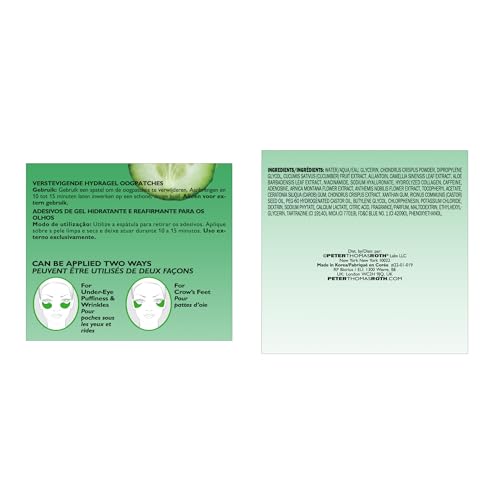 Peter Thomas Roth Cucumber De-Tox Hydra-Gel Eye Patches