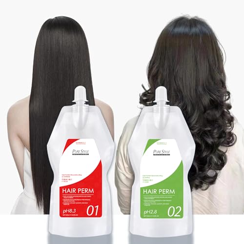 Keratin Hair Straightening Cream Kit with Argan Oil