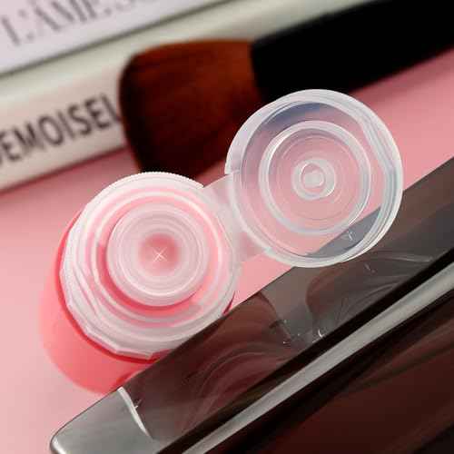 Travel Bottles for Toiletries, Tsa Approved 3oz Travel Size Containers BPA Free Leak Proof Refillable Liquid Silicone Squeezable Travel Accessories for Shampoo Conditioner Lotion (4 Pack)