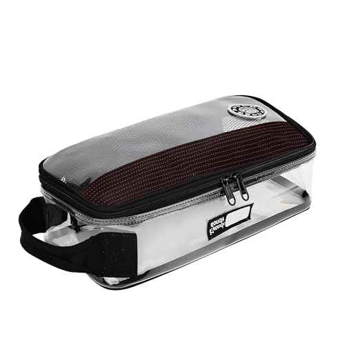 Rough Enough?Clear?Toiletry?Bag?for Traveling Men Shaving Kit Medicine Case Pouch Organizer Large for Toiletries Accessories