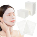 400Pcs Cotton Pads for Face, 4.72x3.93in Thin Facial Cotton Wipes, Stretchable Dry Toner Pads Soft Wipes for Womens, Makeup DIY Mask for Face