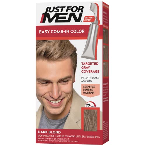 Just For Men Easy Comb-In Hair Color Dark Blond