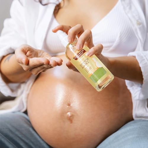 Palmer's Stretch Mark Massage Oil 3.4 Oz | Pregnancy Skincare