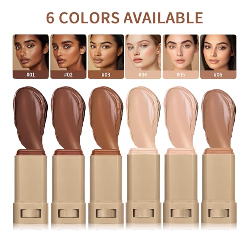 Serum-Boosted Skin Tint Stick Foundation – Natural Finish