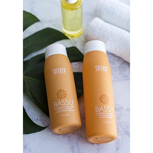 Surface Hair - Bassu Moisture Shampoo - Cleanses, Moisturizes, and Provides Sulfate Free Shine