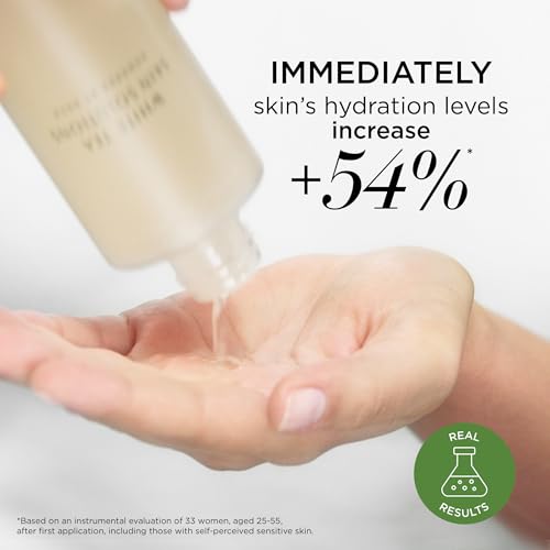 Elizabeth Arden White Tea Skin Solutions Moisture Infusing Bi-Phase Toning Lotion, Hydrating Face Toner, Alcohol-Free & Vegan, 6.76 fl oz (Pack of 1)