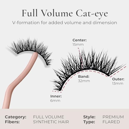 House of Lashes Iconic False Eyelashes - Faux Mink 3D Lashes