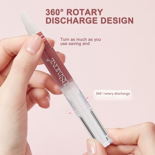Non-Sticky Mousse Lip Gloss - Semi-Matte, Waterproof & Long-Lasting