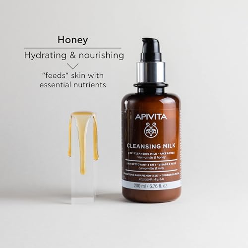 Apivita Cleansing Milk with Chamomile & Honey - 200mL