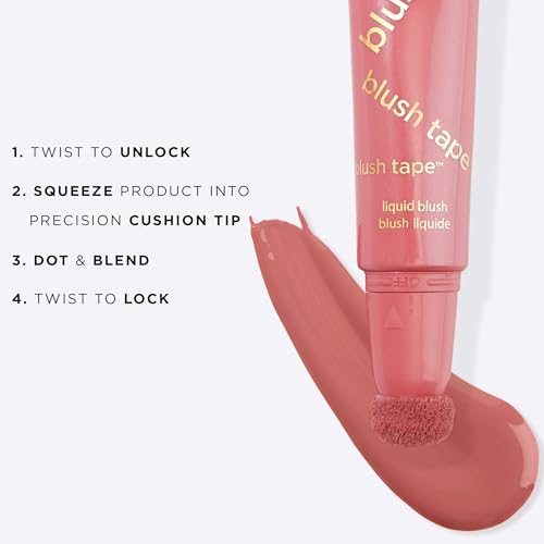 Tarte Blush Tape Satin Liquid Blush - Blendable Hydrating Formula