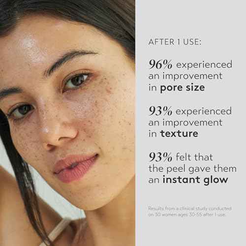 SHANI DARDEN SKIN CARE Triple Acid Peel, 2-Step Exfoliating Face Peel with Mandelic, Lactic & Glycolic Acids, Kaolin Clay Neutralizing Mask & Brush, Helps Improve Dark Spots & Skin Texture, 1.69 fl oz