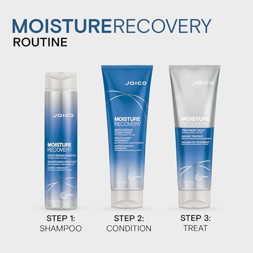Joico Moisture Recovery Moisturizing Conditioner | For Thick, Coarse, Dry Hair | Replenish Moisture | Restore Smoothness & Elasticity | Strengthen & Reduce Breakage | With Jojoba Oil & Shea Butter