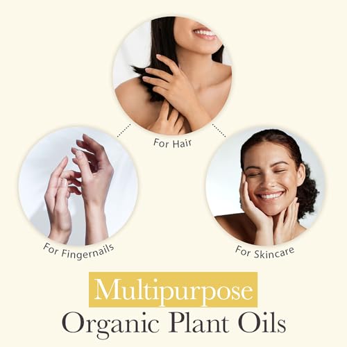 Pranarom - USDA Certified Organic Moroccan Argan Virgin Plant Oil - 2 fl oz Glass Bottle - Mositurize, Protect, & Nourish - Hair, Skin, & Nails