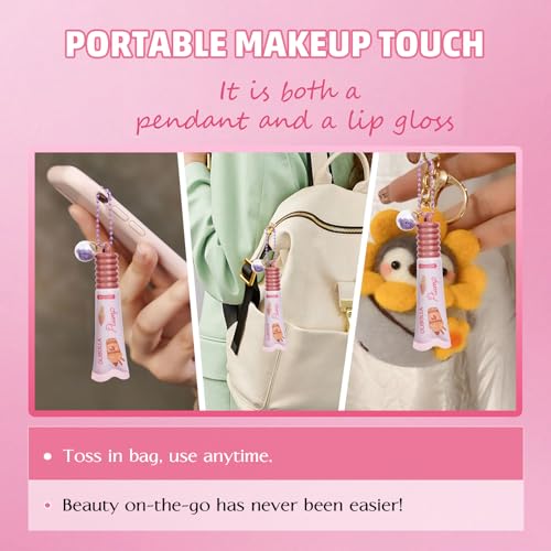 Lip Care Gloss - Nourishing Tinted Lip Balm with High Shine & Plumping Effect, Hydrating & Non-Sticky, Sheer Watercolor Tint for a Natural Look, Moisturizing Lip Gloss (0.33 fl.oz)