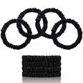 Mulberry Silk Scrunchies 22 Momme (4 Pack) - Hair Elastics for Women