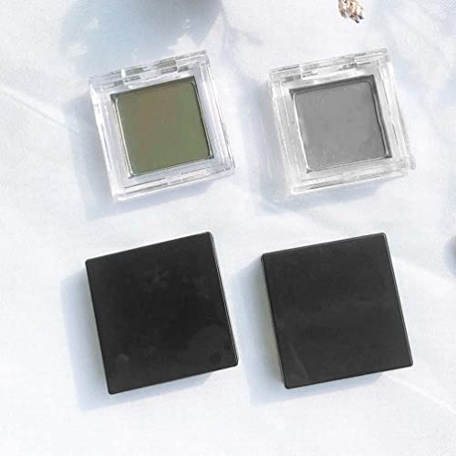 4Pcs Empty Eyeshadow Storage Cases with Iron Plates