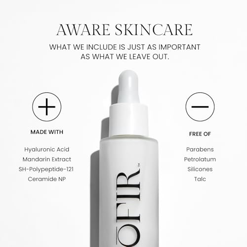 OFIR Face Milk Hydrating Cream Serum for Dewy Radiance | Lightweight Hydrating Face Serum for Women | Brightening Sheer Glow Primer | Daily Skin Care Formula | Smoothing Finish | 1 FL OZ Bottle