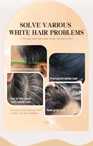 Hair Dye Concealer Stick - Instant Gray Root Coverage