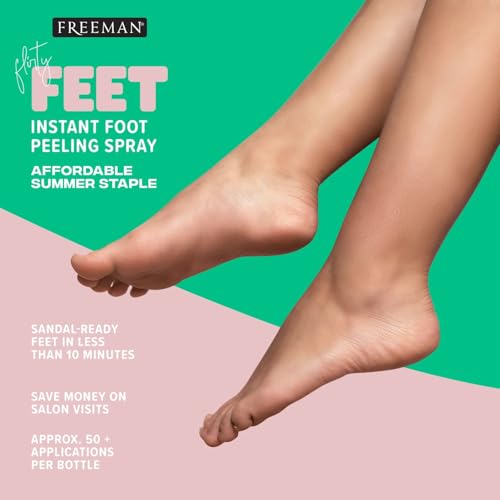 Freeman Flirty Feet Instant Foot Peeling Spray, 4 fl.oz