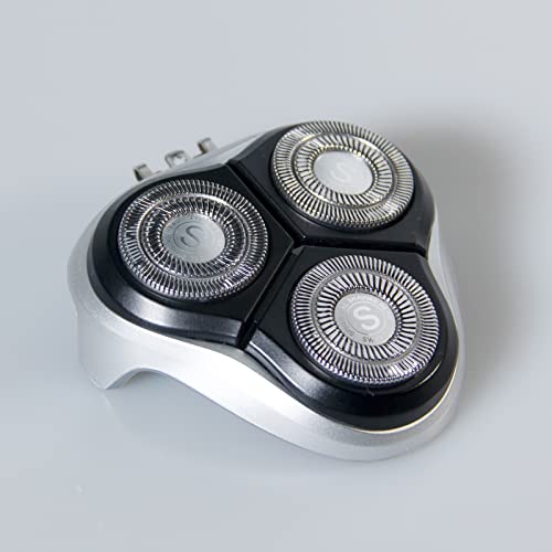 SweetLF Replacement Shaving Heads for Electric Razors, Compatible with SWS7105 & SWS7105BK