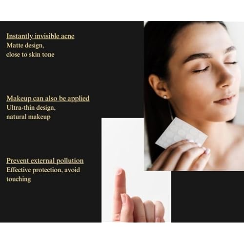 Pimple Patches ? Hydrocolloid with Salicylic Acid, Tea Tree Oil & Niacinamide ? Invisible, Waterproof for Blemish-Prone Skin ? 36 Count