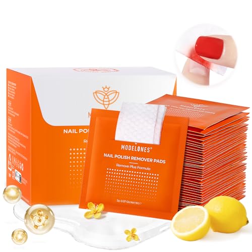 Modelones Acetone Nail Polish Remover Pads 50pc