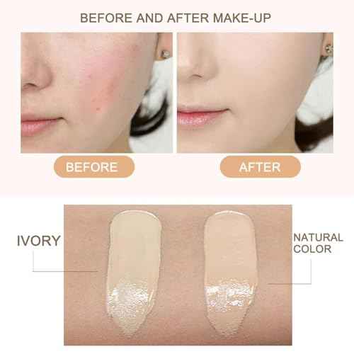 Linasi Clear Cover Beauty Cream - Air Cushion CC Cream, Moisturizing Concealer, Long Lasting Makeup
