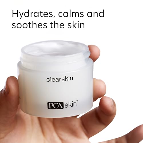 PCA SKIN Clearskin Lightweight Face Moisturizer for Oily Skin, Daily Hydrating Facial Moisturizer for Oily, Acne-Prone, and Sensitive Skin, Quick Absorbing, Reduces Discolorations, 1.7 oz Jar
