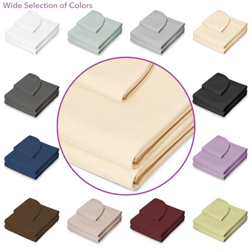 Saloniture Microfiber Massage Table Sheet Set - 3 Piece