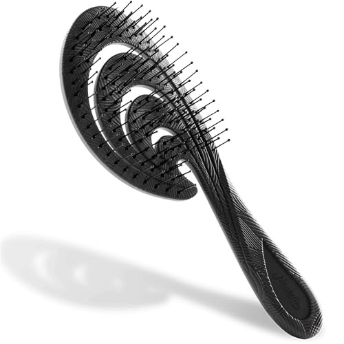Ninabella Organic Detangling Hair Brush for All Hair Types