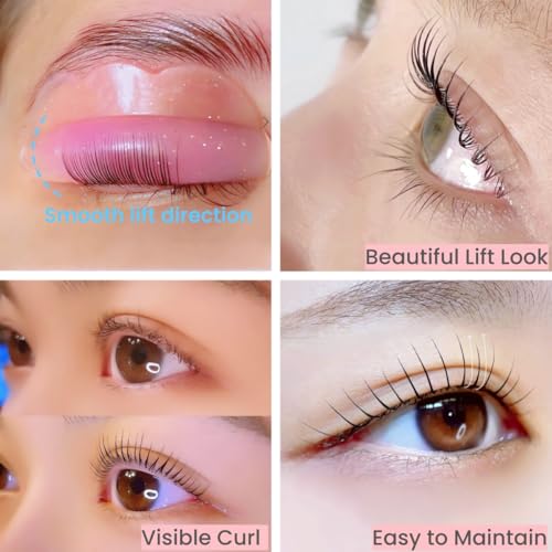 Lash Lift Shields 6 Size Set - Eyelash Perm Rods by ICONSIAM