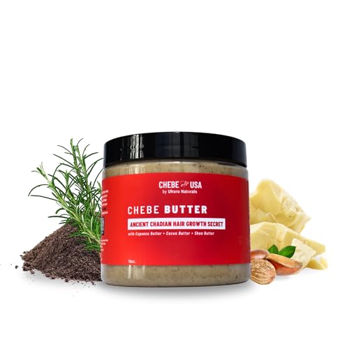 Uhuru Naturals Chebe Hair Butter 16oz - Deep Moisture & Breakage Reduction