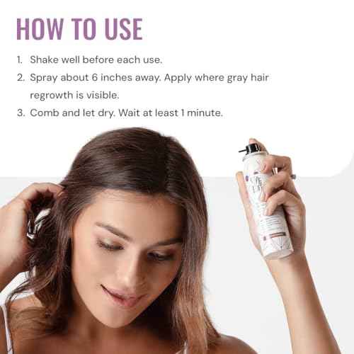 STYLE EDIT Root Concealer Touch Up Spray | Instantly Covers Grey Roots | Professional Salon Quality Cover Up Hair Products for Women |Auburn/Red 2 Ounce (Pack of 3)