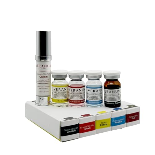 7-Day Glow Trial Kit ? 5-Piece Ampoule + Aider Cream System | MicroFusion 2X Absorption | Vitamin C + Collagen + Centella EV | K-Beauty Discovery Set for Hydration & Radiance (5 Mini Sizes)