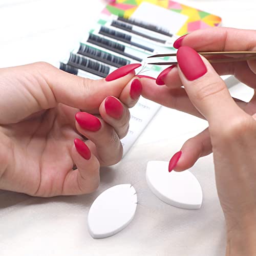 30Pcs Eye-Shaped Lash Extension Practice Sponges
