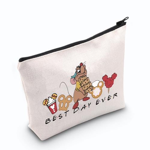 TSOTMO Mouse Gift Fairy Tale Merchandise Makeup Bag Fairy Princess Gift For Fans Cartoon Gift Jaq Gift Gus Gift (Mouse Ever)
