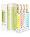 4-in-1 Travel Dispenser Bottles, TSA Approved Leak Proof (33ml)