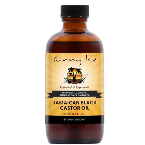 Sunny Isle Jamaican Black Castor Oil 4oz | Hair Growth & Scalp Care