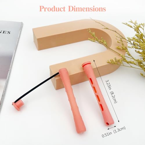 Cold Wave Perm Rods Set - 40-Pack Heatless Hair Curlers for DIY Styling