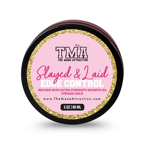 Edge Control Gel – Flake-Free, Strong Hold for Natural Hair