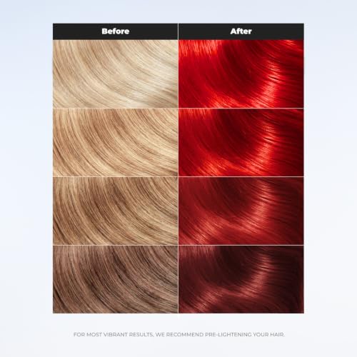 XMONDO Amber Depositing Hair Mask - Vibrant Orange-Red Color, 8 Fl Oz