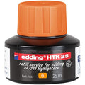 edding HTK 25 Highlighter Refill Ink 25ml Orange